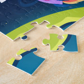 Space Child Name Puzzle ジグソーパズル (側面)