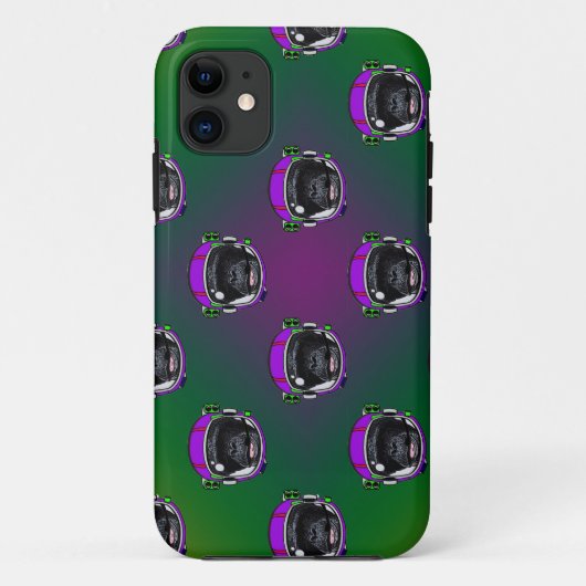 Space Chimp Case-Mate iPhone Case iPhoneケース (裏面)