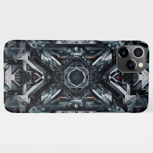 Space Cipher: the Inertial Core iPhoneケース (裏面横)