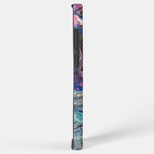 Space colour samsung galaxyケース (右側面)