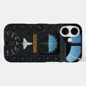 Space Commander iPhone Case Case-Mate iPhoneケース (裏面 (横))