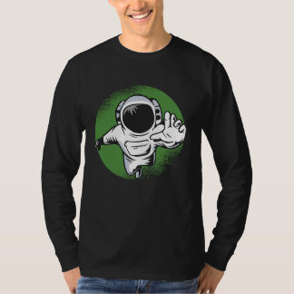 space Cosmonaut astronaut spaceman science Tシャツ