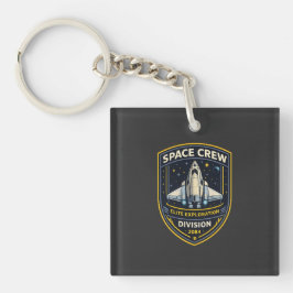 Space Crew Exploration Division Academy Keychain キーホルダー