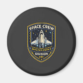 Space Crew Exploration Division Academy Magnet マグネット (正面)