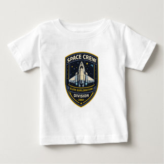 Space Crew Exploration Division Baby T-Shirt ベビーTシャツ