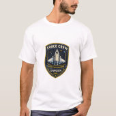 Space Crew Exploration Division Men T-Shirt Tシャツ (正面)