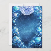 Space Disco 4th Birthday READY FOUR A PARTY 招待状 (裏面)