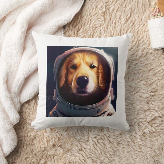 Space dog クッション (ブランケット)