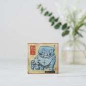 Space dog スクエア名刺 (スタンド正面)