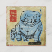 Space dog スクエア名刺 (正面)