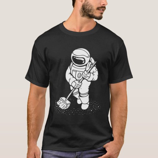 Space dust astronaut tシャツ (正面)