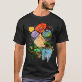 Space Egyptian Pyramids Tシャツ (正面)