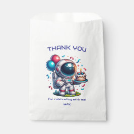  Space Explorer Astronaut Birthday Favor Bag フェイバーバッグ