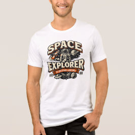 Space Explorer Vintage Style Shirt トライブレンドＴシャツ