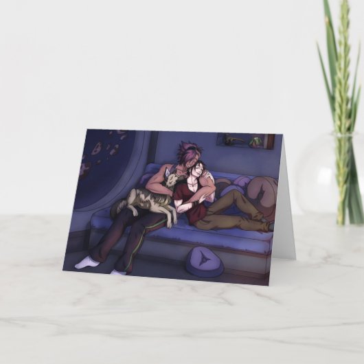 Space Family Hug カード (正面)