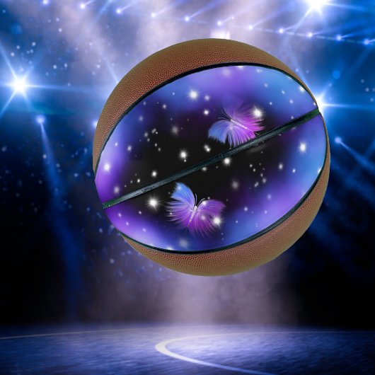 Space Fantasy Butterflies Cosmic バスケットボール