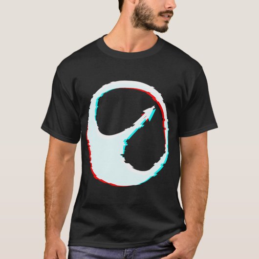 Space Fleet Glitched Tシャツ (正面)