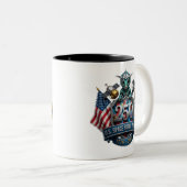 Space Force 250th Anniversary Coffee Mug ツートーンマグカップ (正面右)