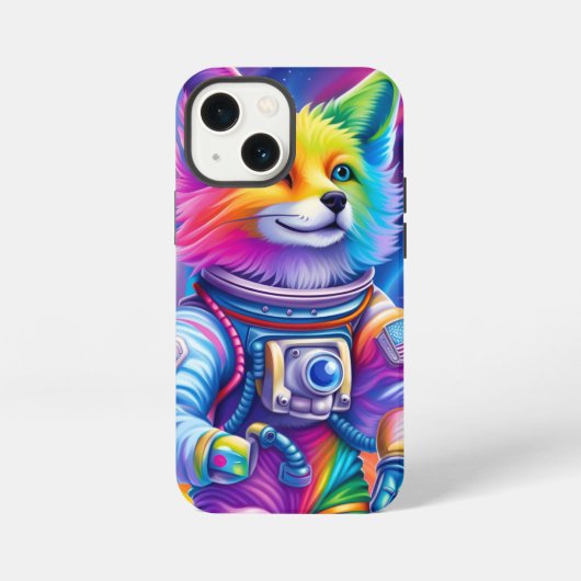 Space Fox #2 - スマホケース iPhoneケース (裏面)