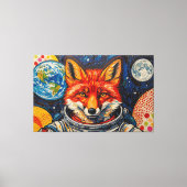 SPACE FOXES 2 キャンバスプリント (正面)