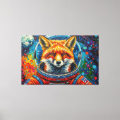 SPACE FOXES 2 キャンバスプリント (正面)