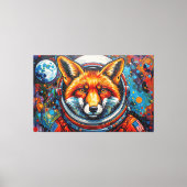 SPACE FOXES 3 キャンバスプリント (正面)