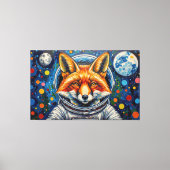 SPACE FOXES 5 キャンバスプリント (正面)