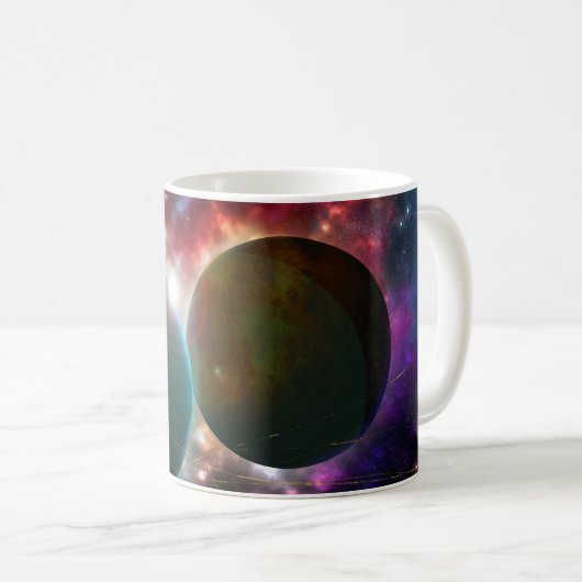 Space / Galaxy Concept Mug コーヒーマグカップ (正面右)