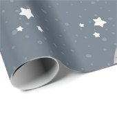 Space Galaxy Planets, Stars & Rocket  Orbits astro ラッピングペーパー (ロールコーナー)