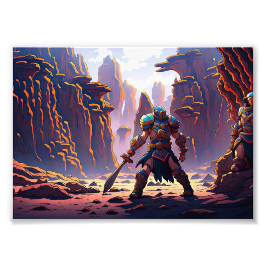 Space heroes フォトプリント (正面)