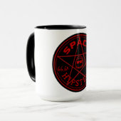 Space Hipsters 66,666 member coffee mug マグカップ (正面左)