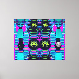 Space Invasion from the Tariff Kings キャンバスプリント