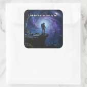 Space is the Final Frontier スクエアシール (バッグ)