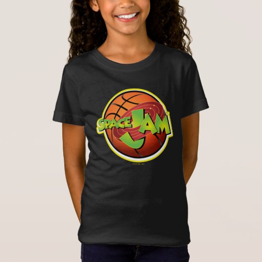 SPACE JAM™ バスケットボールロゴ Tシャツ (正面)