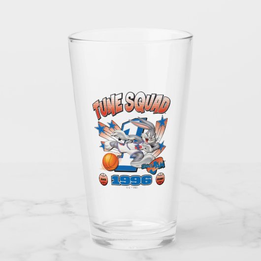 SPACE JAM™ バッグス・バニー™ #1 バスケットボールグラフィック タンブラーグラス (正面)