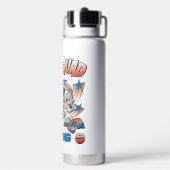 SPACE JAM™ バッグス・バニー™ #1 バスケットボール グラフィック ウォーターボトル (背面)