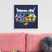 SPACE JAM™ モンスターズ 1996 グラフィック キャンバスプリント (インサイチュ (リビング))