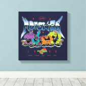 SPACE JAM™ モンスターズ 1996 グラフィック キャンバスプリント (インサイチュ (ウッドフロア))