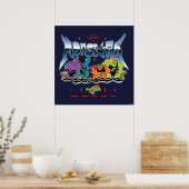 SPACE JAM™ モンスターズ 1996 グラフィック ポスター (キッチン)