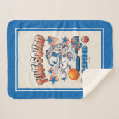 SPACE JAM™ BUGS BUNNY™ #1 Basketball Graphic シェルパブランケット (正面(横))
