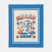 SPACE JAM™ BUGS BUNNY™ #1 Basketball Graphic フリースブランケット (正面)