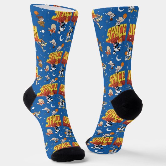 SPACE JAM™ TUNE SQUAD™ 宇宙パターン ソックス (傾斜あり)