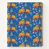 SPACE JAM™ TUNE SQUAD™ 宇宙パターン ノートブック (裏面)