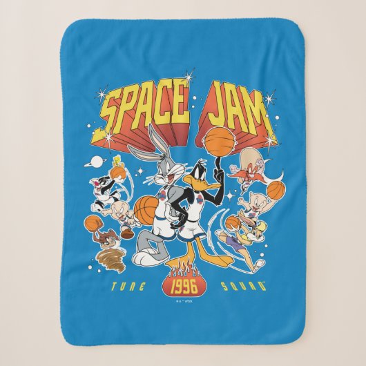 SPACE JAM™ TUNE SQUAD™ 1996 グラフィック シェルパブランケット (正面)