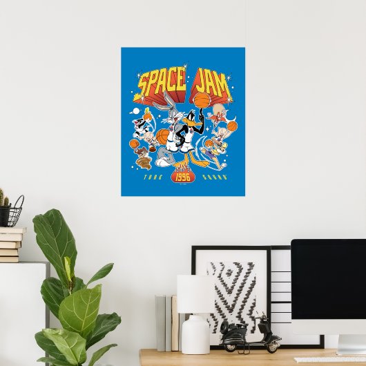 SPACE JAM™ TUNE SQUAD™ 1996 グラフィック ポスター (ホームオフィス)