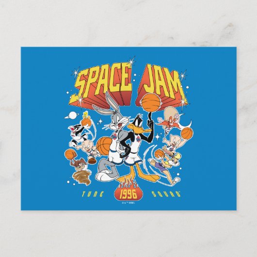 SPACE JAM™ TUNE SQUAD™ 1996 グラフィック ポストカード (正面)