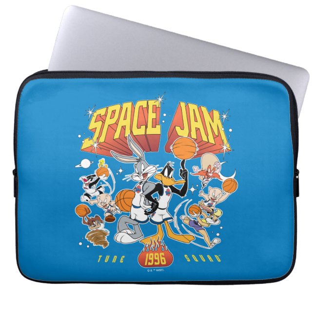 SPACE JAM™ TUNE SQUAD™ 1996 グラフィック ラップトップスリーブ (正面)