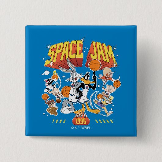 SPACE JAM™ TUNE SQUAD™ 1996 グラフィック 缶バッジ (正面)