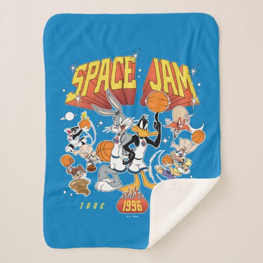 SPACE JAM™ TUNE SQUAD™ 1996 Graphic シェルパブランケット (正面)