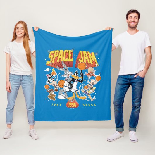 SPACE JAM™ TUNE SQUAD™ 1996 Graphic フリースブランケット (インサイチュ)